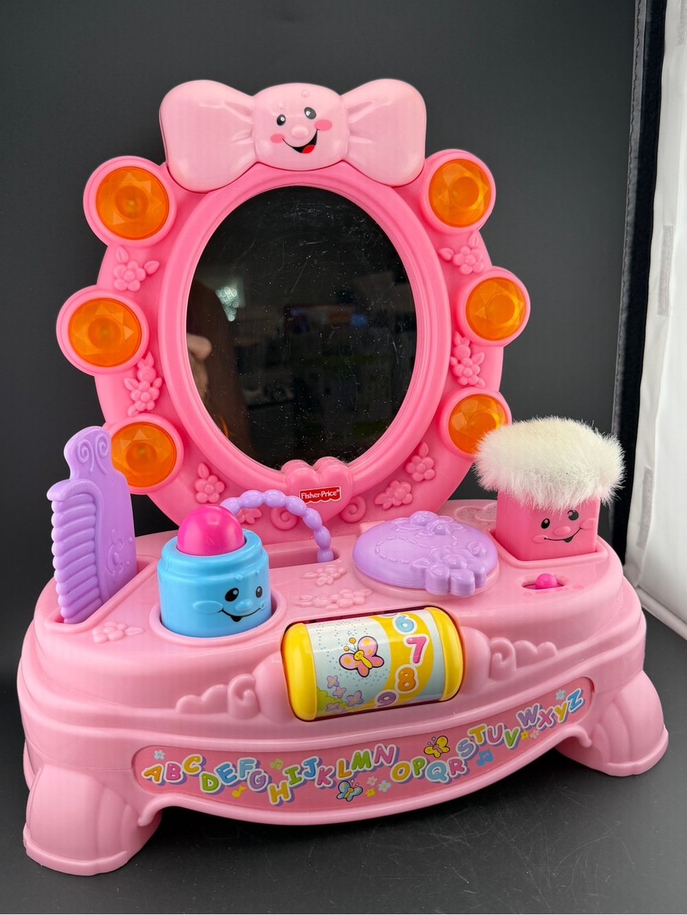 Fisher-Price Laugh & Learn Magical Musical Mirror 30+ Songs & Phrases Complete